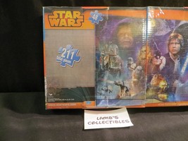 Disney Star Wars 3 puzzle pack makes Panorama Chewbaca Bobo Fett Han R2-... - £19.81 GBP