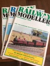 Lot of 3 Railway Modeller Magazines November 1985, April 1990 and August... - £6.00 GBP