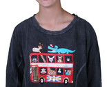 Paul Frank Cruising In London Black Dolman Longsleeve Sweater Top - $14.98+