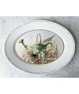 Marjolein Bastin Wildflower Meadow Oval Serving Platter 14-1/4&quot; - $32.48 CAD