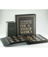 Franklin Mint The Medallic History of The Jews of America 120 Bronze Medals - $1,089.00