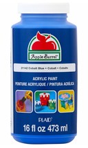 Apple Barrel Acrylic Craft Paint, Matte Finish, Cobalt Blue, 16 Fl. Oz. - £7.86 GBP