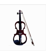 KIT 7pcs 4/4 Handmade Electric Manual Violin, Wood, Free Lessons, Digita... - £229.81 GBP
