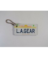 California CA Golden State L. A. Gear License Plate Style Keychain - £5.42 GBP