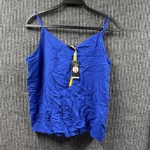 Esmara Camisole Heidi Klum Womens Size 10 Blue Fashionable Tank Top Shirt - £8.61 GBP