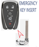 GM Chevrolet Smart Key Emergency Key Blade FOR  HYQ4AA HYQ4EA - $183.25 MXN