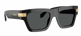 Versace full rim rectangular non polarized sunglasses 4464 - gb1 - 87 si... - $478.87 CAD