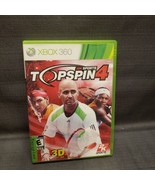 Top Spin 4 (Microsoft Xbox 360, 2011) Video Game - $15.84