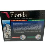 Florida Colorized State Quarter NEW Philadelphia &amp; Denver Mint - £7.67 GBP