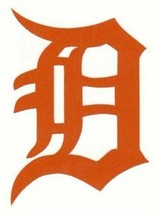 REFLECTIVE Detroit Tigers fire helmet decal helmet window sizes to 12&quot; - £2.81 GBP+