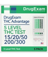 5 Pack - DrugExam THC Advantage Made in USA Multi Level Marijuana Urine ... - €29,43 EUR