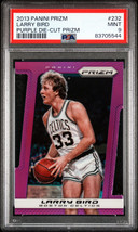 2013 Panini Prizm Larry Bird #232 Purple Die-Cut #28/49 Celtics PSA 9 NM-MT - £111.05 GBP