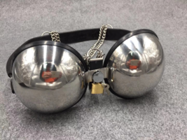 Stainless Steel Chastity Bra Bust Gear - $85.00