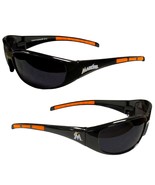 MIAMI MARLINS SUNGLASSES 3 DOT WRAP UV400 PROTECTION AND W/FREE POUCH/BA... - £10.23 GBP