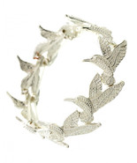 Silver hummingbird stretch bracelet - €12,99 EUR