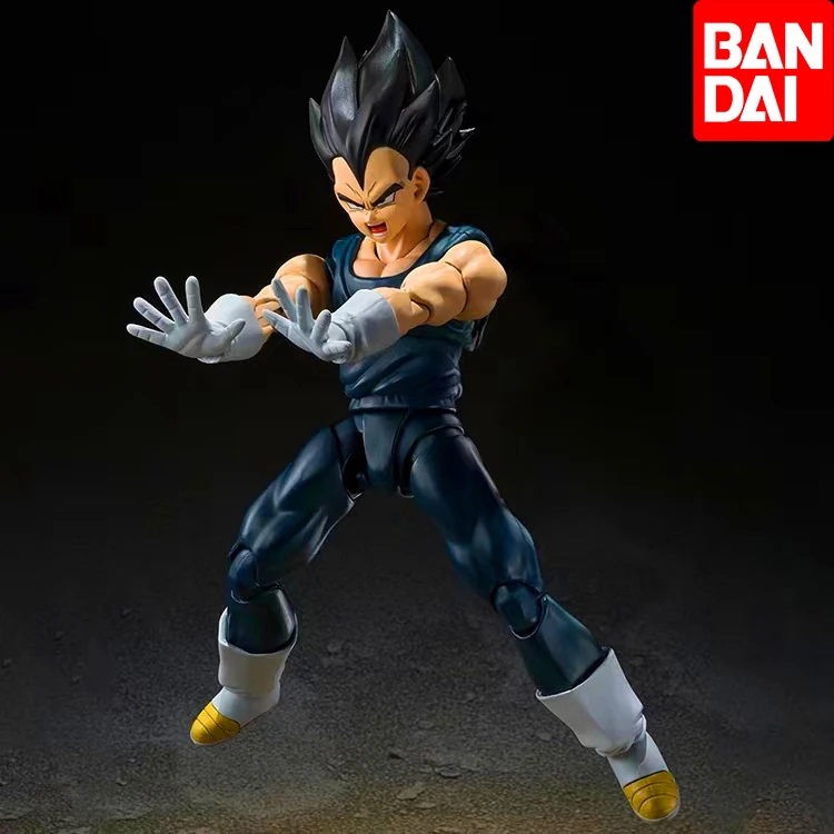 BANDAI Figure Dragon Ball Anime Figures SHF Vegeta Super Hero Collection Model - £27.73 GBP
