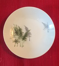  Gold China 7.5" bowl with trees (made in occupied Japan) 