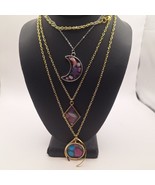 Colorful Resin Shapes In Pendent Chain Necklace - Mbarnes Productions - ... - $10.80