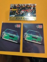 1991 Pro Set Brett Bodine Racing Card #98 &amp; Ernie Irvan 1993 Action Pack #34 - $3.75