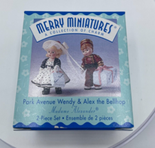 Merry Miniatures Park Avenue Wendy &amp; Alex  Madame Alexander Hallmark Ornament - £5.22 GBP