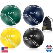 Arrowbash 4PC Weighted Softball Training Balls - 9, 10, 11, 12 oz Set - $59.01