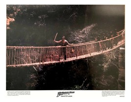 &quot;Indiana Jones And The Temple Of Doom&quot; 11x14 Lobby Card Bridge Harrison Ford - £34.04 GBP