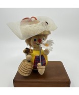Wooden German Beekeeper Ornament Bees Flower Handcrafted Steinbach Hangi... - $375.15 MXN