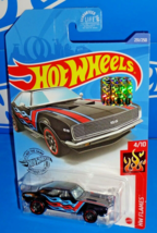 Hot Wheels 2020 Factory Set KROGER Exclusive #231 &#39;67 Camaro Black - £7.93 GBP