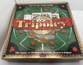 TRIPOLEY 65th Anniversary Edition Board Game COMPLETE! EUC 1997 Cadaco - £20.14 GBP