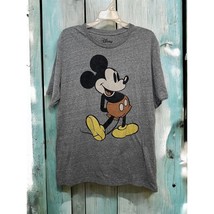 DISNEY Mickey Mouse Gray T-shirt Vintage Mickey Picture Size XL Unisex - £14.44 GBP