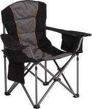 Oversized Portable Camping Folding Chair, Heavy Duty Foldable Outdoor, Black… - £60.22 GBP