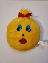 Vintage Commonwealth Bally Midway Ms. Mrs Pac-Man Plush Puppet 10&quot; 1982 Rare - £26.51 GBP