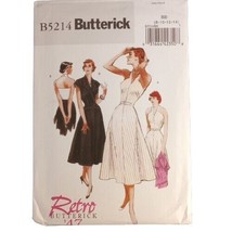 Butterick B5214 Pattern Misses Jacket Dress and Belt Retro 47' BB 8-14 UC - $6.68
