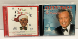 Christmas CD Bing Crosby White Christmas &amp; Vic Damone Christmas Lot of 2 - £5.44 GBP