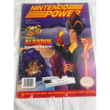 Nintendo Power Magazine Vol#55 Disney&#39;s Aladdin w/ Poster SKU 3092 - £27.92 GBP