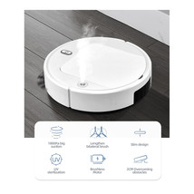  Robotic Vacuum Cleaner   For Hardwood &amp; Tile &amp; Low Pile Carpets Robo Cleaner - $48.68