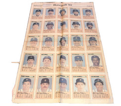 Detroit Newspaper April 6 1987 American League East Champs (Section E Only) - €2,44 EUR