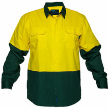 Portwest Mens Prime Mover Hi-Vis Lightweight Gusset Sleeves Shirt Comfort MS801 - £39.66 GBP