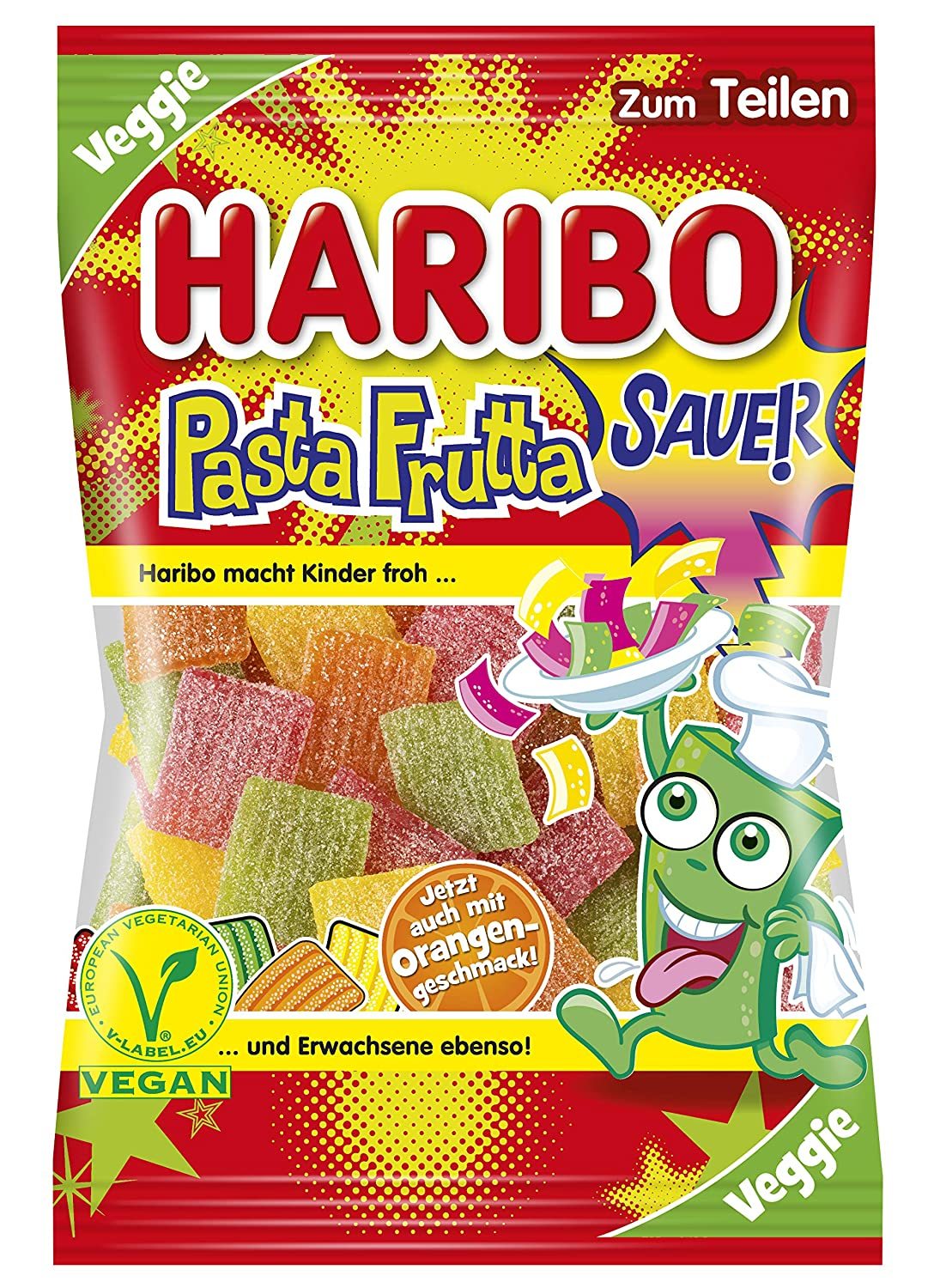 Primary image for Haribo - Pasta Frutta Gummy Candy Sauer (Sour)-160g