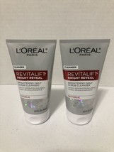 L&#39;Oreal Paris Revitalift Bright Reveal Facial Scrub Cleanser,5 oz, Lot Of 2 - $14.96