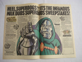 1978 Color Ad Milk Duds Superduds Sweepstakes With Doctor Doom - $7.99