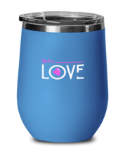 God is Love 2, blue drinkware metal glass. Model 60062  - £21.17 GBP
