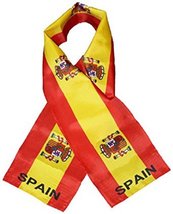 K&#39;s Novelties Set of 12 Spain Spanish Country Lightweight Flag Printed Knitted S - £77.68 GBP