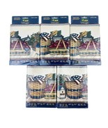 Country Apples Wallpaper Border 15’ Each Basket Sunflower Patriotic Red ... - €10,07 EUR