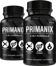 Primanix - Primanix 3 in 1 Formula Capsules (2 Pack, 120 Capsules) - $72.71