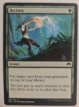 MTG Magic The Gathering Card Reclaim Instant Green Magic Origins 2015 - £3.71 GBP