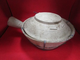 Antique Asia clay pot with handle original rice pot - $148.50