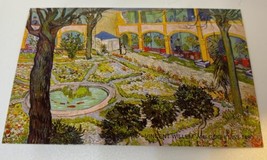 Vincent Van Gogh Courtyard Of The Hospital Postcard 3.5 X 5.5 Mr. Paper ... - $1.97