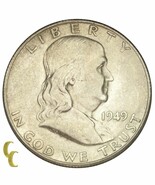1949-S Silver Franklin Half Dollar 50C (Choice BU Condition) - $77.96