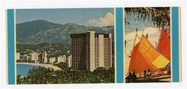 Hyatt Regency Acapulco Hotel Oversized Postcard Mexico  - £10.88 GBP